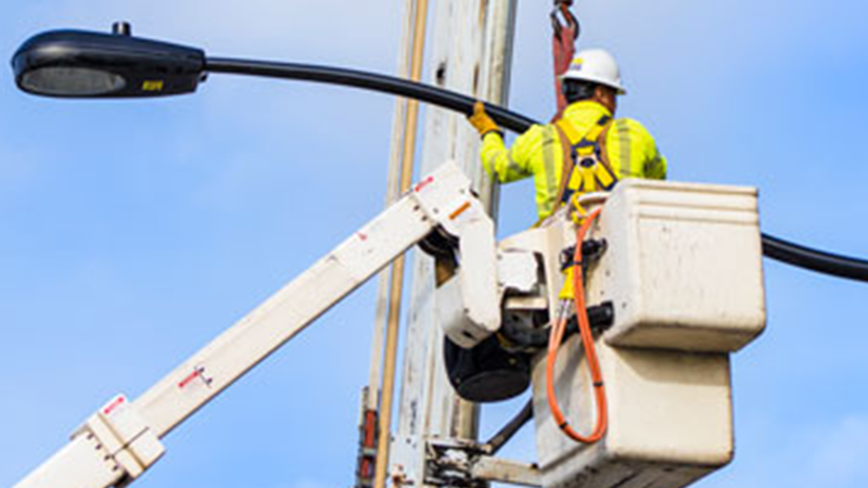 New Construction Street Lights and LED Conversions